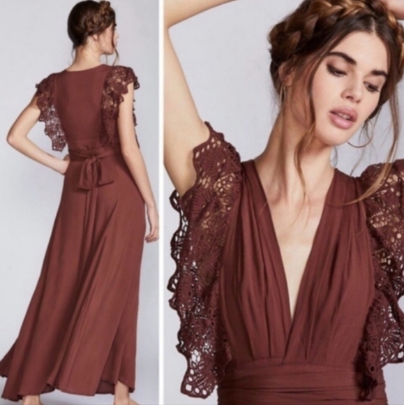 - Jen's pirate booty ×free people Poppy Wrap Maxi Dress - Picture 5 of 7